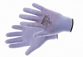 CERVA - VERY VIOLET rukavice nylon. latex. fialová - velikost 8